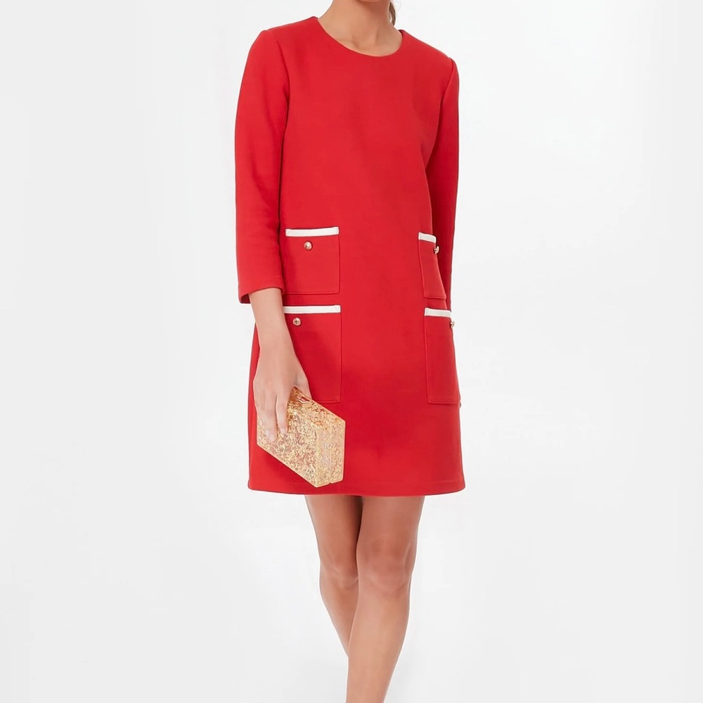 NWT Tuckernuck Red Francoise Mod Mini Dress Small